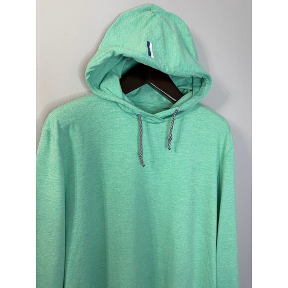 Rhoback Golf Hesi Performance Hoodie Mens XL Green Lightweight Pullover - Picture 2 of 11